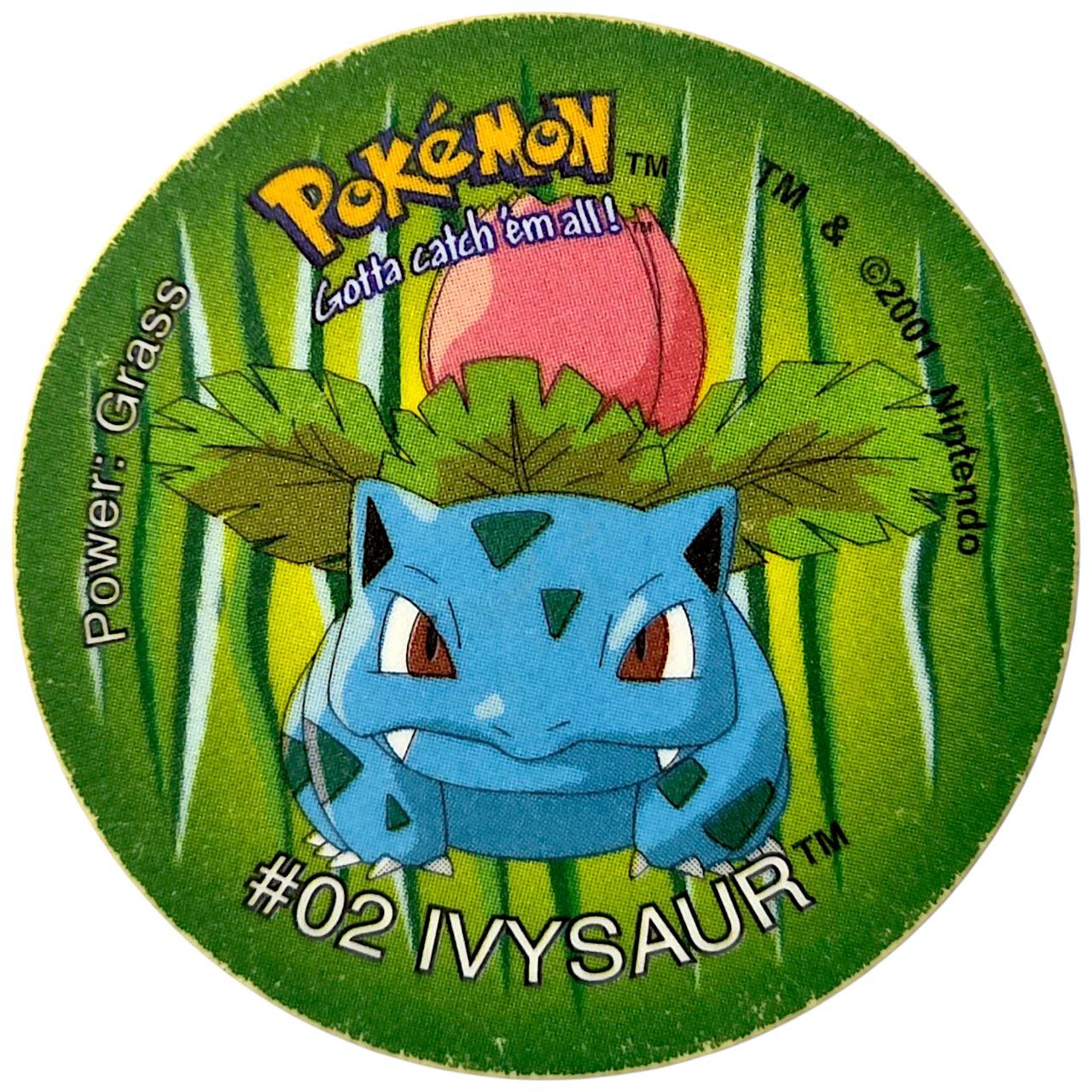 Tazo 3, #86 (#02 Ivysaur), South Africa, 2001