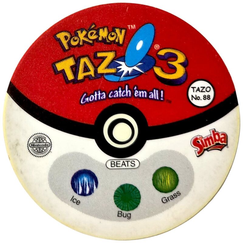 Tazo 3, #88 (#05 Charmeleon), South Africa, 2001