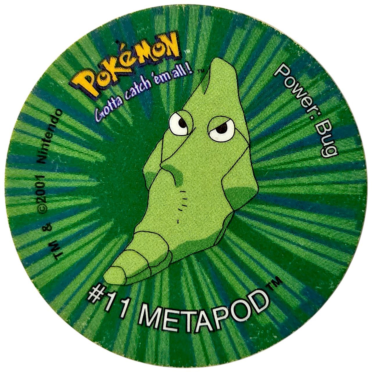 Tazo 3, #89 (#11 Metapod), South Africa, 2001