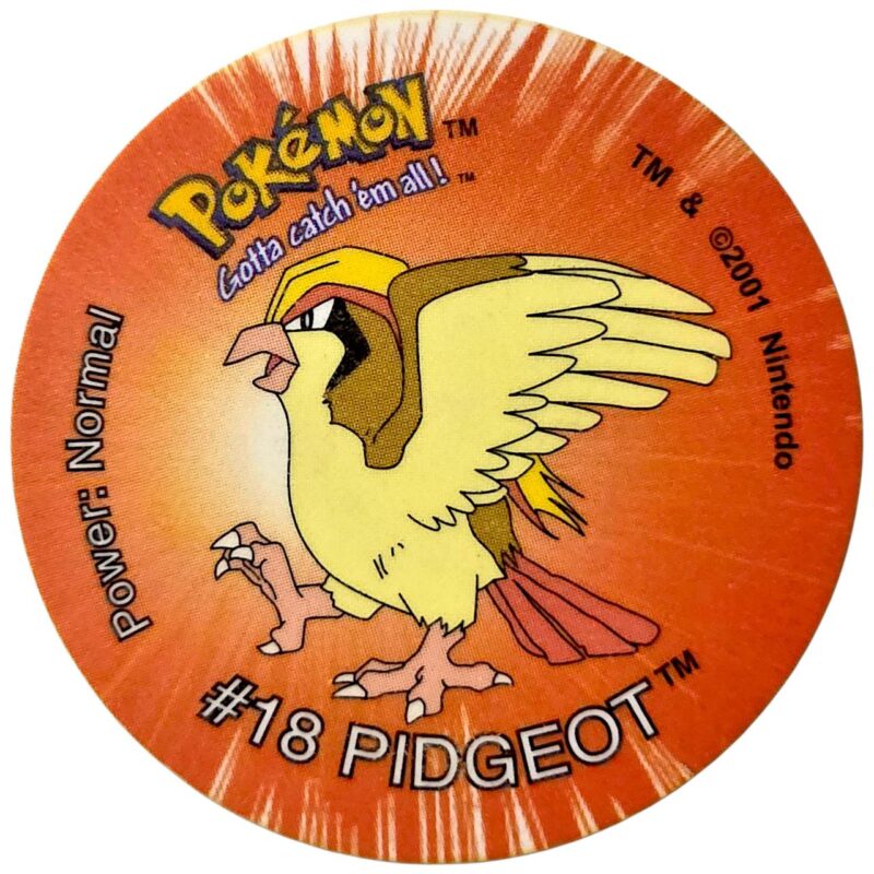 Tazo 3, #92 (#18 Pidgeot), South Africa, 2001