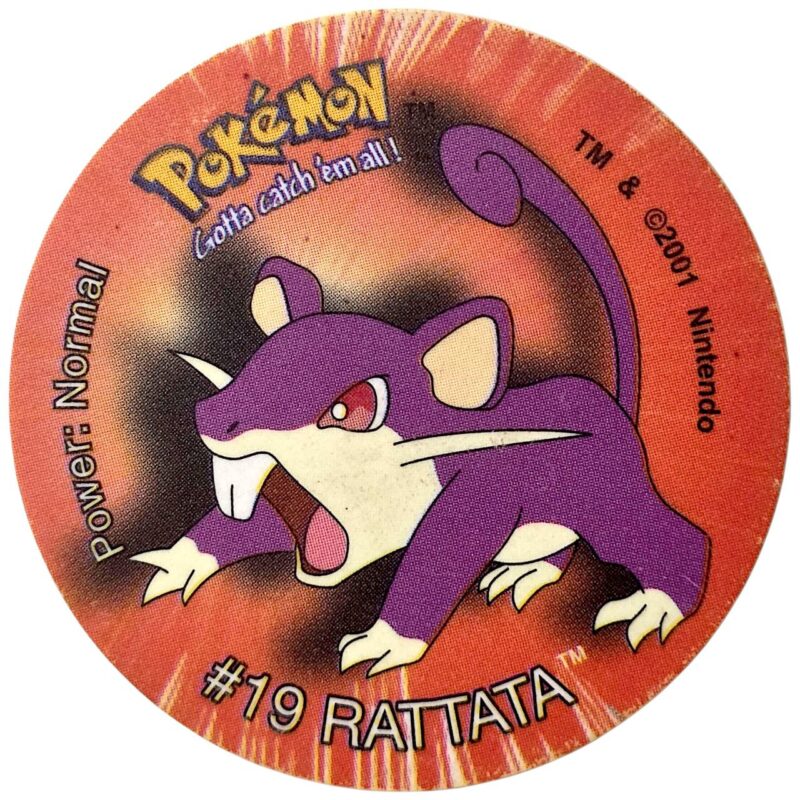 Tazo 3, #93 (#19 Rattata), South Africa, 2001