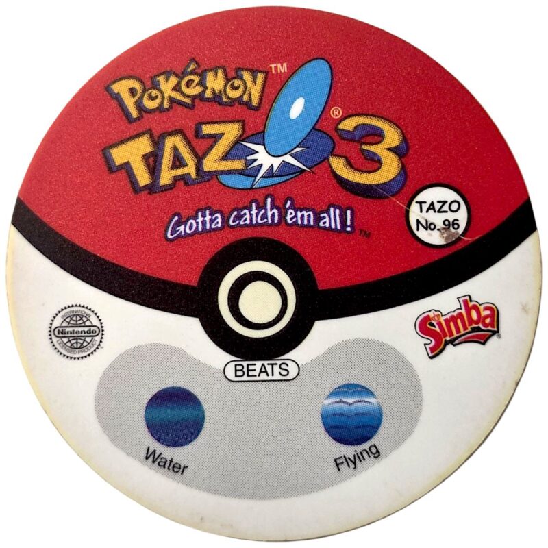 Tazo 3, #96 (#26 Raichu), South Africa, 2001